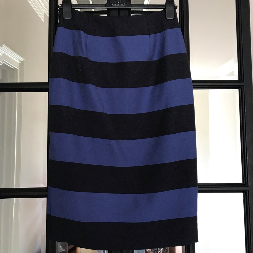 Banana Republic Striped pencil skirt